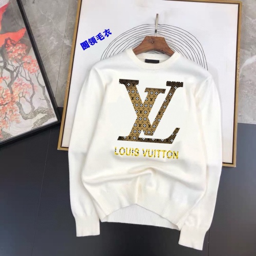 Cheap Louis Vuitton LV Sweaters Long Sleeved For Men #1242714 Replica Wholesale [$42.00 USD] [ITEM#1242714] on Replica Louis Vuitton LV Sweaters