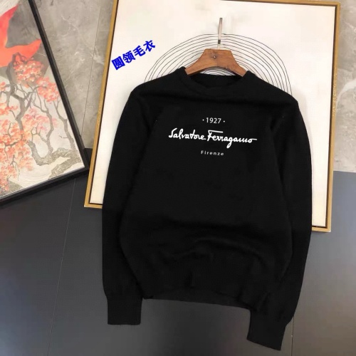 Cheap Salvatore Ferragamo Sweaters Long Sleeved For Men #1242717 Replica Wholesale [$42.00 USD] [ITEM#1242717] on Replica Salvatore Ferragamo Sweaters