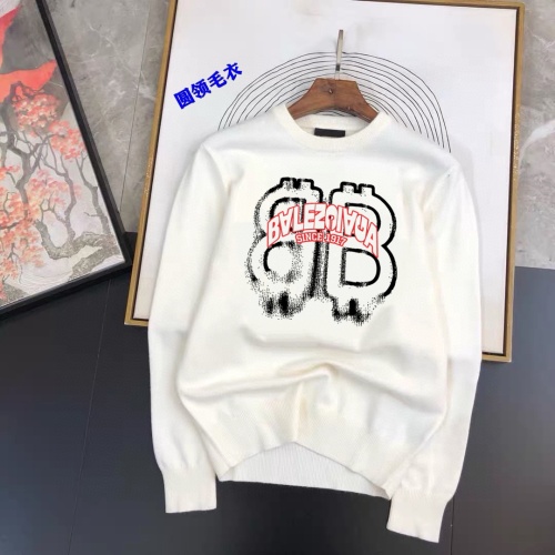 Cheap Balenciaga Sweaters Long Sleeved For Men #1242746 Replica Wholesale [$42.00 USD] [ITEM#1242746] on Replica Balenciaga Sweaters