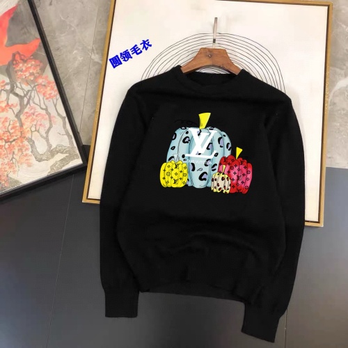 Cheap Louis Vuitton LV Sweaters Long Sleeved For Men #1242752 Replica Wholesale [$42.00 USD] [ITEM#1242752] on Replica Louis Vuitton LV Sweaters