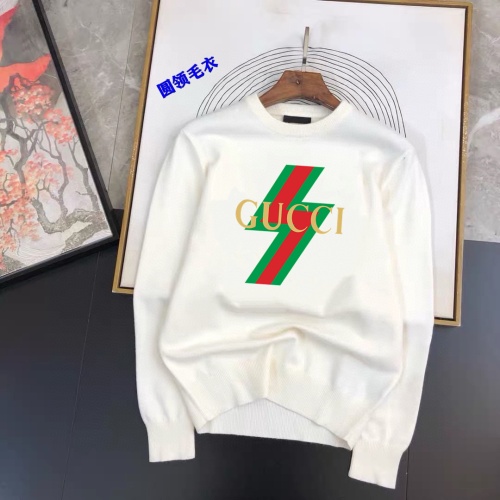 Cheap Gucci Sweaters Long Sleeved For Men #1242757 Replica Wholesale [$42.00 USD] [ITEM#1242757] on Replica Gucci Sweaters