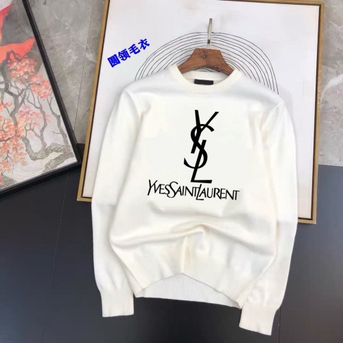 Cheap Yves Saint Laurent YSL Sweaters Long Sleeved For Men #1242765 Replica Wholesale [$42.00 USD] [ITEM#1242765] on Replica Yves Saint Laurent YSL Sweaters