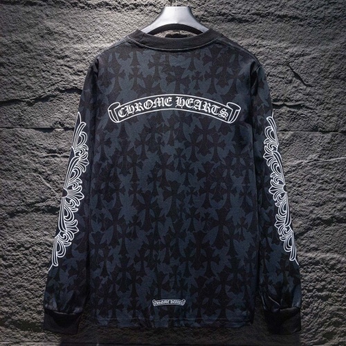 Cheap Chrome Hearts T-Shirts Long Sleeved For Unisex #1242780 Replica Wholesale [$45.00 USD] [ITEM#1242780] on Replica Chrome Hearts T-Shirts