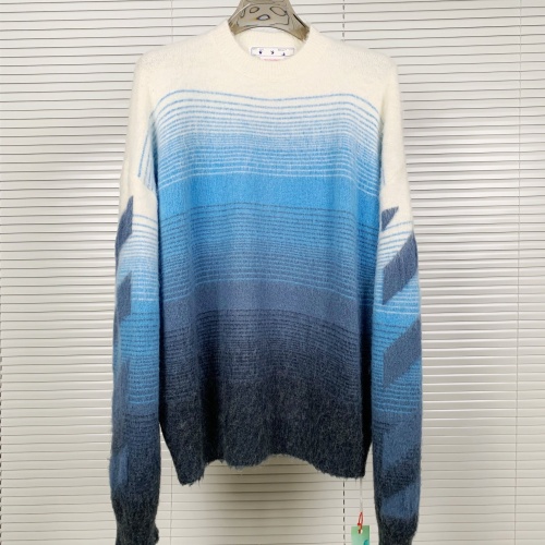 Cheap Off-White Sweaters Long Sleeved For Unisex #1242791 Replica Wholesale [$48.00 USD] [ITEM#1242791] on Replica Off-White Sweaters