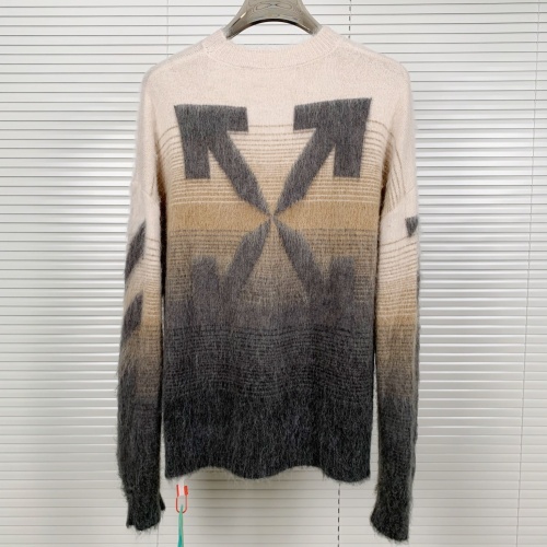 Cheap Off-White Sweaters Long Sleeved For Unisex #1242793 Replica Wholesale [$48.00 USD] [ITEM#1242793] on Replica Off-White Sweaters