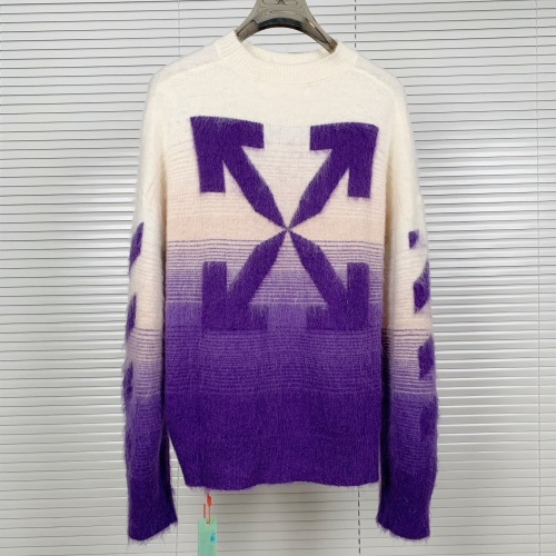 Cheap Off-White Sweaters Long Sleeved For Unisex #1242794 Replica Wholesale [$48.00 USD] [ITEM#1242794] on Replica Off-White Sweaters