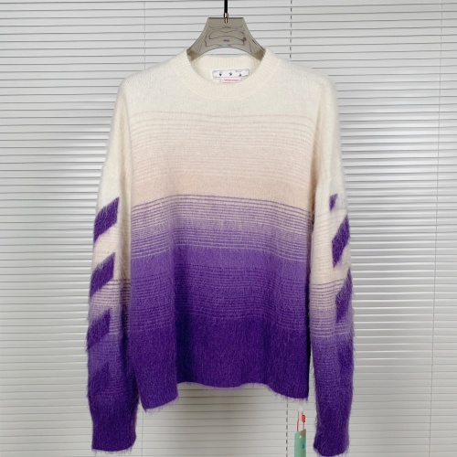 Cheap Off-White Sweaters Long Sleeved For Unisex #1242794 Replica Wholesale [$48.00 USD] [ITEM#1242794] on Replica Off-White Sweaters