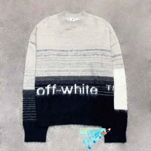 Cheap Off-White Sweaters Long Sleeved For Unisex #1242795 Replica Wholesale [$48.00 USD] [ITEM#1242795] on Replica Off-White Sweaters