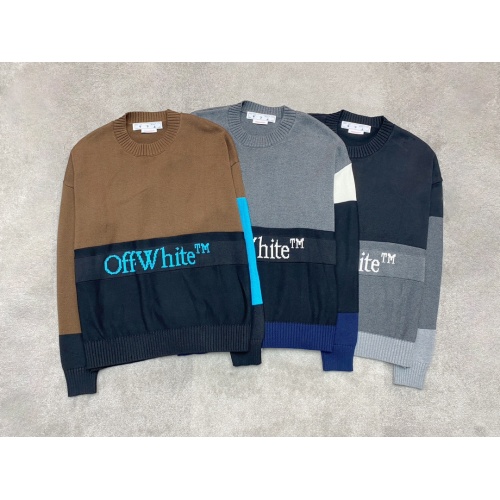 Cheap Off-White Sweaters Long Sleeved For Unisex #1242797 Replica Wholesale [$48.00 USD] [ITEM#1242797] on Replica Off-White Sweaters