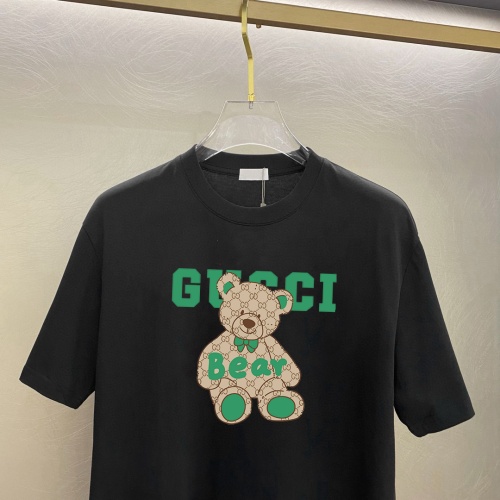 Cheap Gucci T-Shirts Short Sleeved For Unisex #1242824 Replica Wholesale [$25.00 USD] [ITEM#1242824] on Replica Gucci T-Shirts