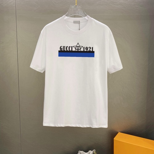 Cheap Gucci T-Shirts Short Sleeved For Unisex #1242837 Replica Wholesale [$25.00 USD] [ITEM#1242837] on Replica Gucci T-Shirts