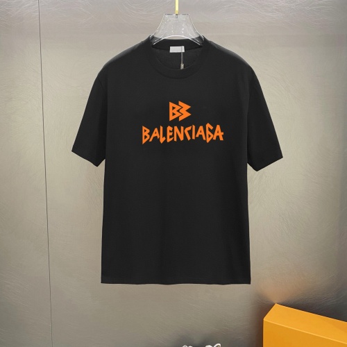 Cheap Balenciaga T-Shirts Short Sleeved For Unisex #1242854 Replica Wholesale [$25.00 USD] [ITEM#1242854] on Replica Balenciaga T-Shirts