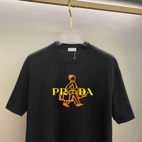 Cheap Prada T-Shirts Short Sleeved For Unisex #1242877 Replica Wholesale [$25.00 USD] [ITEM#1242877] on Replica Prada T-Shirts