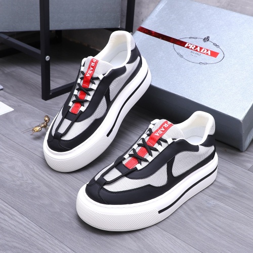 Cheap Prada Casual Shoes For Men #1242897 Replica Wholesale [$100.00 USD] [ITEM#1242897] on Replica Prada Casual Shoes