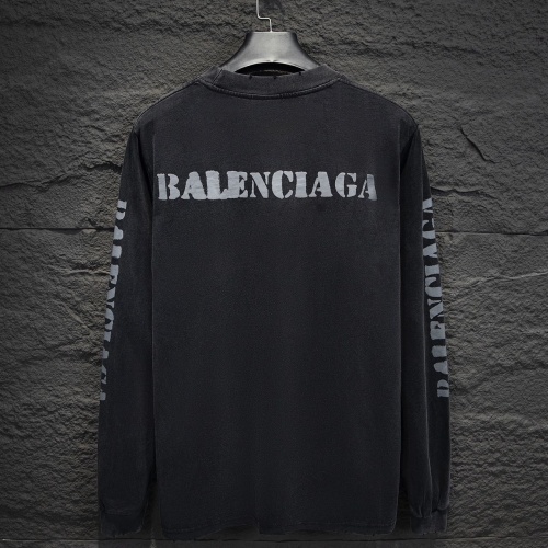 Cheap Balenciaga T-Shirts Long Sleeved For Unisex #1242900 Replica Wholesale [$45.00 USD] [ITEM#1242900] on Replica Balenciaga T-Shirts