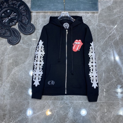 Cheap Chrome Hearts Hoodies Long Sleeved For Unisex #1242937 Replica Wholesale [$56.00 USD] [ITEM#1242937] on Replica Chrome Hearts Hoodies