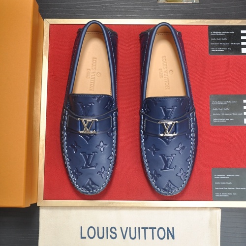 Cheap Louis Vuitton LV Oxfords Shoes For Men #1242985 Replica Wholesale [$80.00 USD] [ITEM#1242985] on Replica Louis Vuitton LV Oxfords Shoes