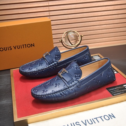 Cheap Louis Vuitton LV Oxfords Shoes For Men #1242985 Replica Wholesale [$80.00 USD] [ITEM#1242985] on Replica Louis Vuitton LV Oxfords Shoes