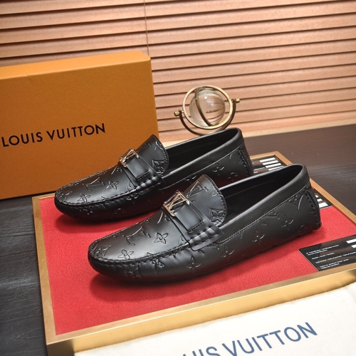 Cheap Louis Vuitton LV Oxfords Shoes For Men #1242986 Replica Wholesale [$80.00 USD] [ITEM#1242986] on Replica Louis Vuitton LV Oxfords Shoes