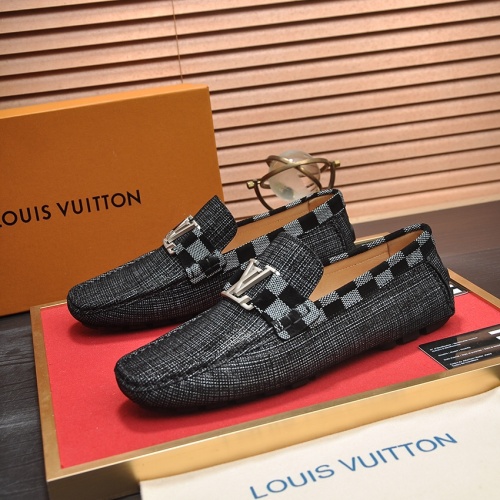 Cheap Louis Vuitton LV Oxfords Shoes For Men #1242989 Replica Wholesale [$80.00 USD] [ITEM#1242989] on Replica Louis Vuitton LV Oxfords Shoes