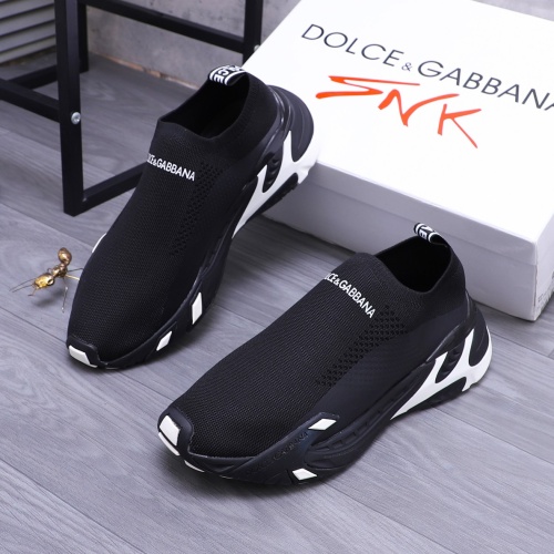 Cheap Dolce &amp; Gabbana D&amp;G Casual Shoes For Men #1243017 Replica Wholesale [$80.00 USD] [ITEM#1243017] on Replica Dolce &amp; Gabbana D&amp;G Casual Shoes