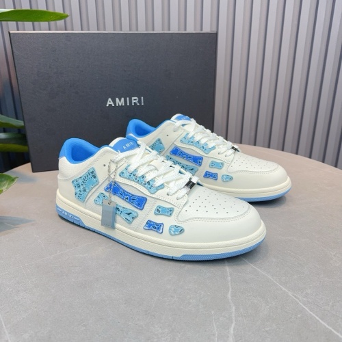 Cheap Amiri Casual Shoes For Men #1243058 Replica Wholesale [$112.00 USD] [ITEM#1243058] on Replica Amiri Casual Shoes