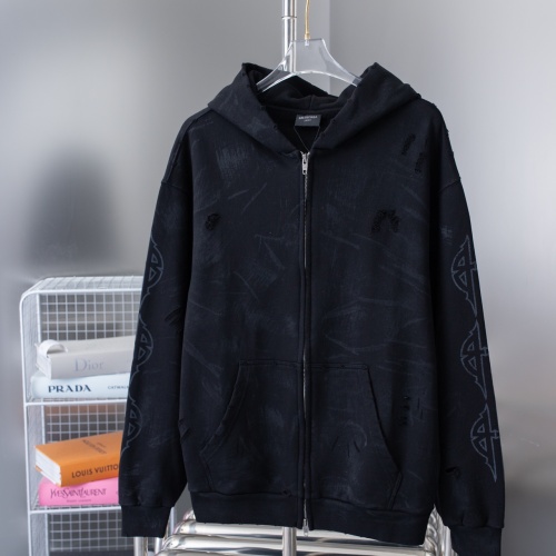 Cheap Balenciaga Hoodies Long Sleeved For Unisex #1243068 Replica Wholesale [$88.00 USD] [ITEM#1243068] on Replica Balenciaga Hoodies