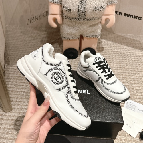 Cheap Chanel Casual Shoes For Women #1243124 Replica Wholesale [$102.00 USD] [ITEM#1243124] on Replica Chanel Casual Shoes