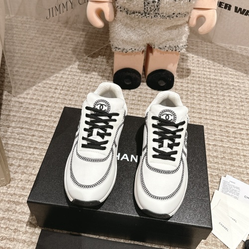 Cheap Chanel Casual Shoes For Women #1243124 Replica Wholesale [$102.00 USD] [ITEM#1243124] on Replica Chanel Casual Shoes