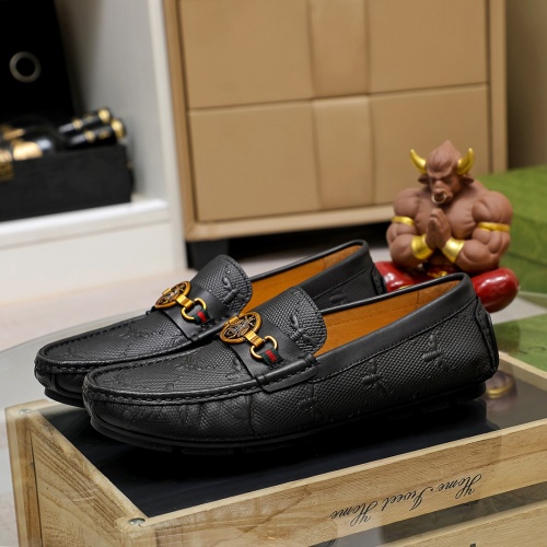 Cheap Gucci Oxfords Shoes For Men #1243150 Replica Wholesale [$68.00 USD] [ITEM#1243150] on Replica Gucci Oxfords Shoes