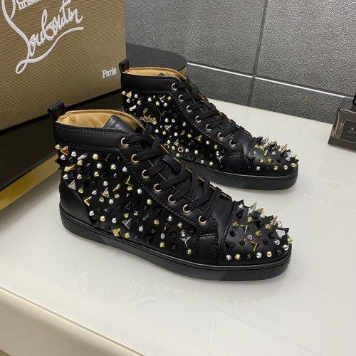 Christian Louboutin High Top Shoes For Men #1243187