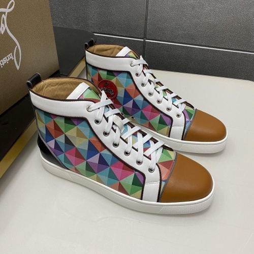 Christian Louboutin High Top Shoes For Men #1243189