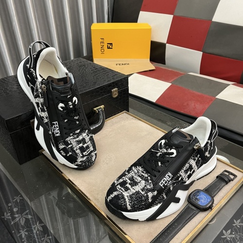 Cheap Fendi Casual Shoes For Men #1243207 Replica Wholesale [$92.00 USD] [ITEM#1243207] on Replica Fendi Casual Shoes