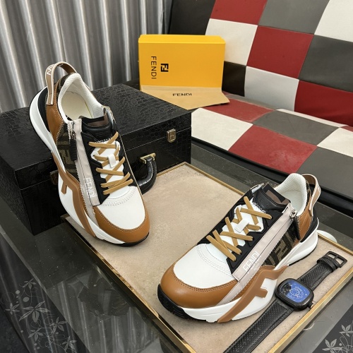 Cheap Fendi Casual Shoes For Men #1243209 Replica Wholesale [$96.00 USD] [ITEM#1243209] on Replica Fendi Casual Shoes