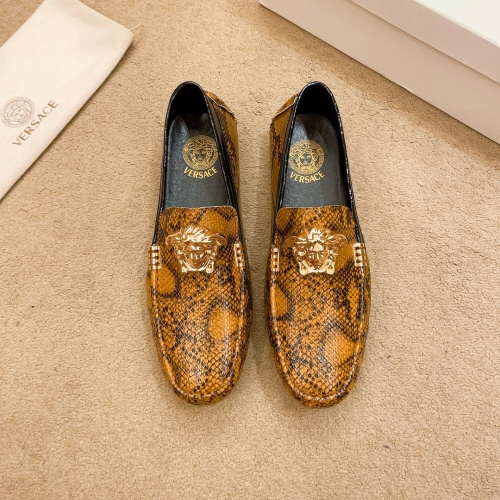 Versace Leather Shoes For Men #1243223