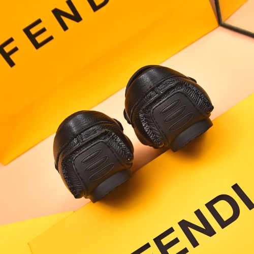 Cheap Fendi Leather Shoes For Men #1243231 Replica Wholesale [$80.00 USD] [ITEM#1243231] on Replica Fendi Leather Shoes