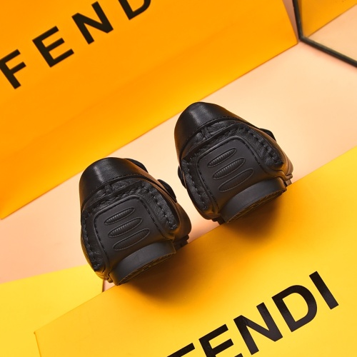 Cheap Fendi Leather Shoes For Men #1243232 Replica Wholesale [$80.00 USD] [ITEM#1243232] on Replica Fendi Leather Shoes