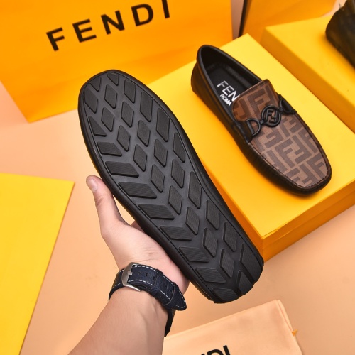 Cheap Fendi Leather Shoes For Men #1243234 Replica Wholesale [$80.00 USD] [ITEM#1243234] on Replica Fendi Leather Shoes