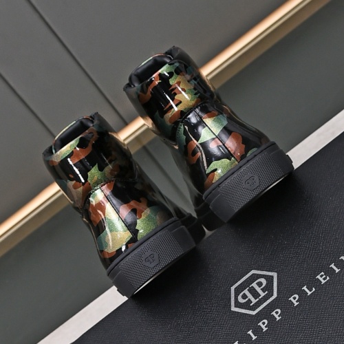 Cheap Philipp Plein PP High Tops Shoes For Men #1243254 Replica Wholesale [$85.00 USD] [ITEM#1243254] on Replica Philipp Plein PP High Tops Shoes