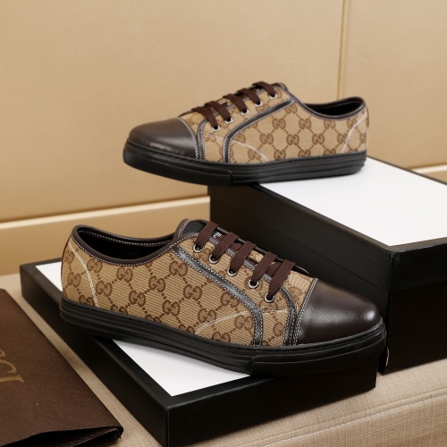 Cheap Gucci Casual Shoes For Men #1243255 Replica Wholesale [$60.00 USD] [ITEM#1243255] on Replica Gucci Casual Shoes