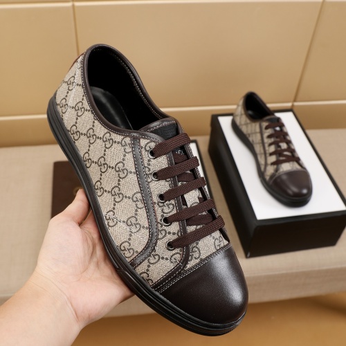 Cheap Gucci Casual Shoes For Men #1243256 Replica Wholesale [$60.00 USD] [ITEM#1243256] on Replica Gucci Casual Shoes