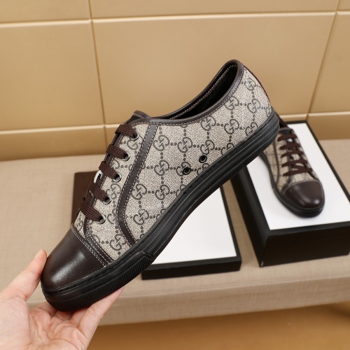 Cheap Gucci Casual Shoes For Men #1243256 Replica Wholesale [$60.00 USD] [ITEM#1243256] on Replica Gucci Casual Shoes