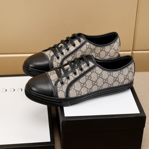 Cheap Gucci Casual Shoes For Men #1243258 Replica Wholesale [$60.00 USD] [ITEM#1243258] on Replica Gucci Casual Shoes