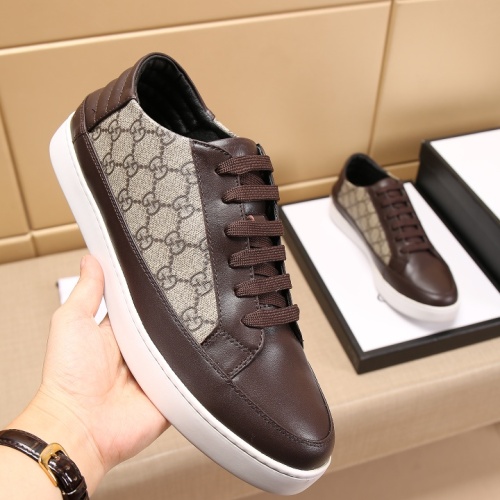 Cheap Gucci Casual Shoes For Men #1243261 Replica Wholesale [$64.00 USD] [ITEM#1243261] on Replica Gucci Casual Shoes