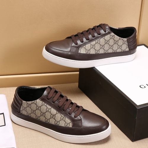 Cheap Gucci Casual Shoes For Men #1243261 Replica Wholesale [$64.00 USD] [ITEM#1243261] on Replica Gucci Casual Shoes