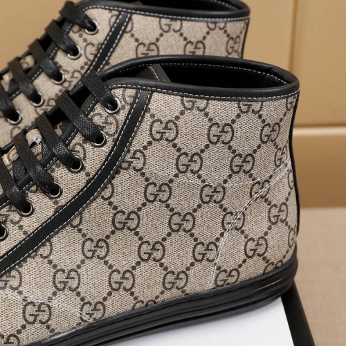 Cheap Gucci High Tops Shoes For Men #1243268 Replica Wholesale [$68.00 USD] [ITEM#1243268] on Replica Gucci High Tops Shoes