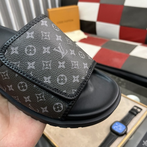 Cheap Louis Vuitton Slippers For Men #1243278 Replica Wholesale [$56.00 USD] [ITEM#1243278] on Replica Louis Vuitton Slippers