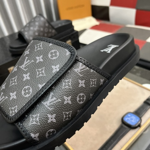 Cheap Louis Vuitton Slippers For Men #1243278 Replica Wholesale [$56.00 USD] [ITEM#1243278] on Replica Louis Vuitton Slippers