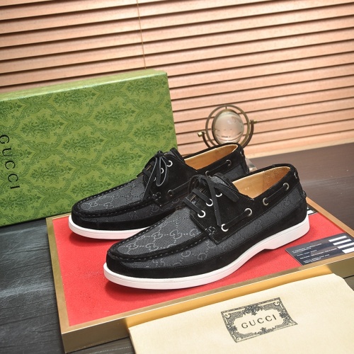 Cheap Gucci Casual Shoes For Men #1243284 Replica Wholesale [$98.00 USD] [ITEM#1243284] on Replica Gucci Casual Shoes