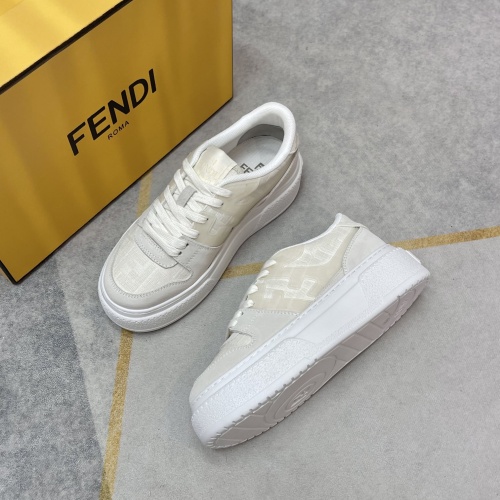 Cheap Fendi Casual Shoes For Women #1243320 Replica Wholesale [$105.00 USD] [ITEM#1243320] on Replica Fendi Casual Shoes